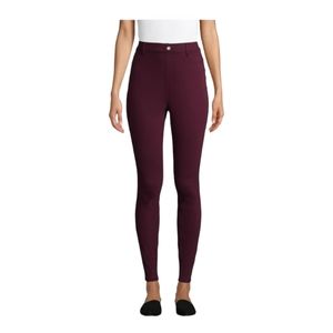 ❤️ TIME AND TRU, Woman high rise leggings pant, size XS, color Red wine.…